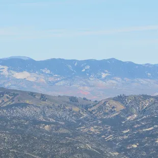 I've only hiked here in the Spring time and always wondered if the orange in the distance are poppy fields