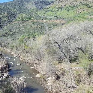 It's awesome to hear and see so much water.