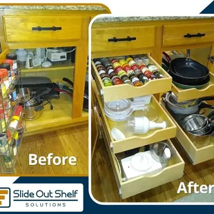 Adding more shelf space and customizing your storage is what we can help you do!
