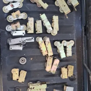 These worn out rollers won't be giving anybody else a hard time.