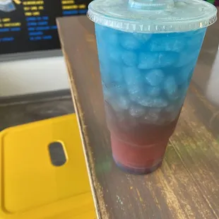 Captain America - Strawberry Blue Blast