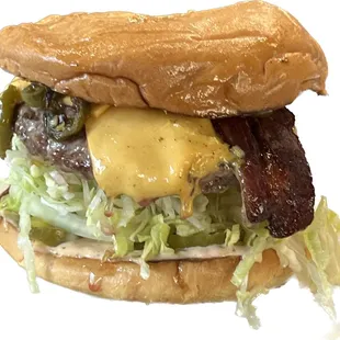 Jalapeños Bacon Cheeseburger