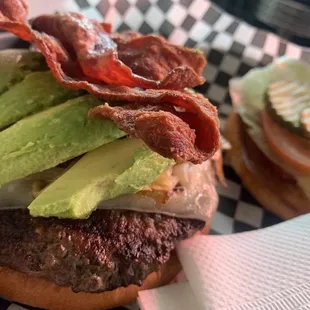 8 oz. Bacon Cheeseburger