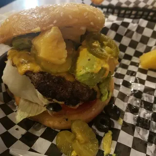 Avocado Cheeseburger