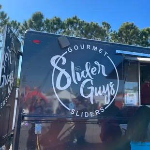 the side of a food truck