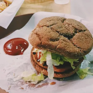 Salmon Burger