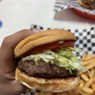 6oz Beef Cheeseburger