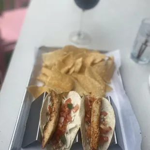 Chicken tacos