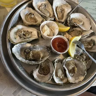 Steamed Oysters
