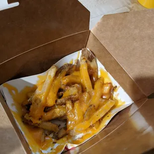 Cheese fries - it's basically a small order of fries