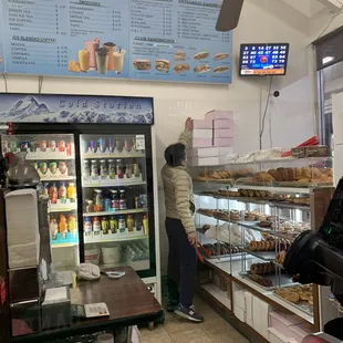 customers in a bakery