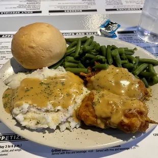 Homemade City Chicken! If this is on the menu, you gotta try it! Very tasty