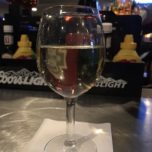 Chardonnay on Valentine's Day.