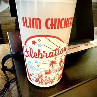 Slim chicken Celebration cup