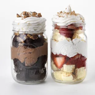 Seasonal Jar Desserts ~ different flavors to try all year