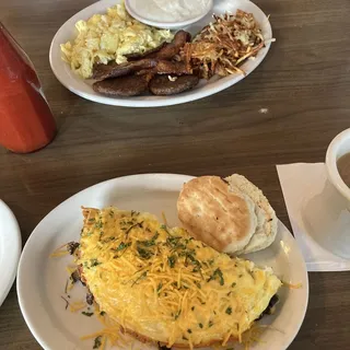 Shroomer Omelet
