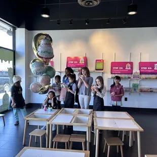 Parties at serramonte slime kitchen