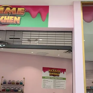 Slime kitchen, on the second floor