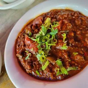 Texas red chili