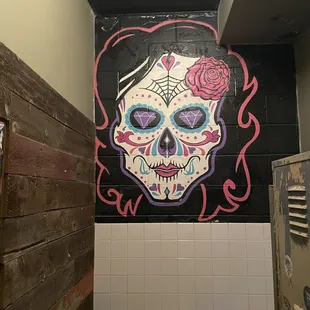 Create art in the bathroom