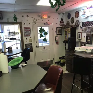 Another dining area off the bar. Nice clean restaurant with friendly staff and good food options for breakfast thru dinner.