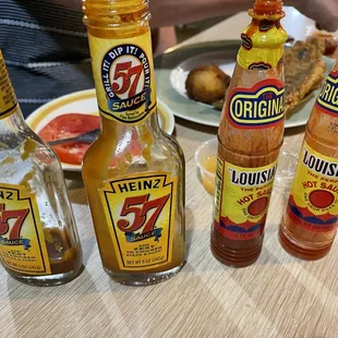 Asked for condiments and this is what we got. Tough to get anything out of these.