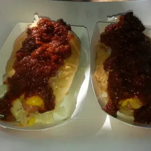All the way from New York mini dogs!