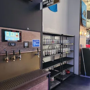 Self pour beer bar