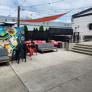 Outside patio