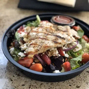 Berry Almond Chicken Salad