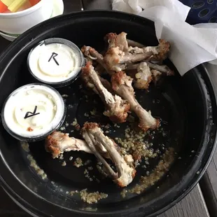 Garlic Parmesan Wings.  Soooooooo good!!! I am in trouble