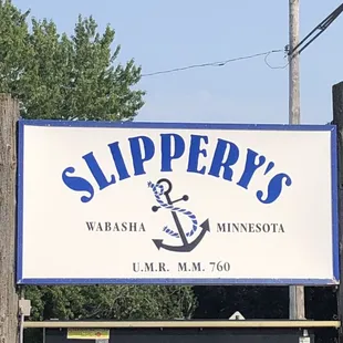 a sign for a restaurant