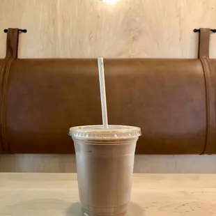 Iced dark chocolate mocha