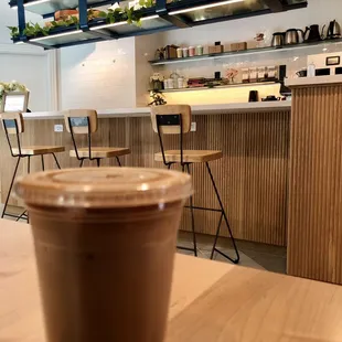 Iced Dark chocolate mocha