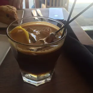 Espresso Lemon Zest Tonic