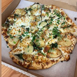 Potato pizza