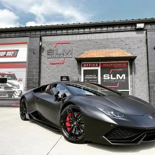 Huracan LP610-4 - A/C Repair, Four Wheel Alignment, LiquiMoly Oil Change &amp; BMC High Flow Air Filters