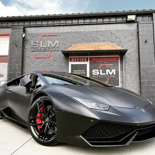 Huracan LP610-4 - A/C Repair, Four Wheel Alignment, LiquiMoly Oil Change &amp; BMC High Flow Air Filters