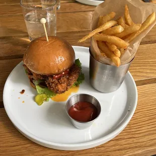 Hot Fried Chicken Sandwich