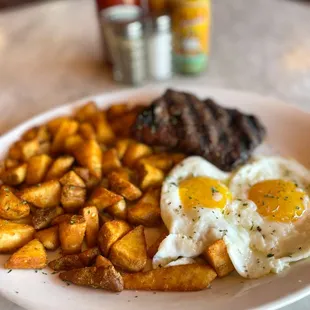 a plate of food