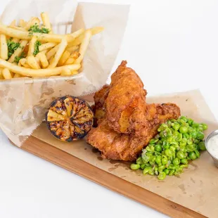 Fish and Chip Flight Board