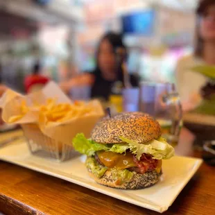 Bacon Cheddar Guacamole Burger
