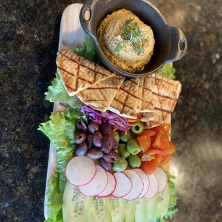 Olive and Hummus