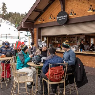 Adults outside the infamous non-password speakeasy