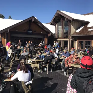 Slopeside Speakeasy Restaurant/Bar at bottom of lift 2