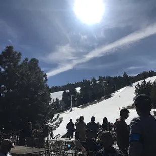 The view from the upper deck