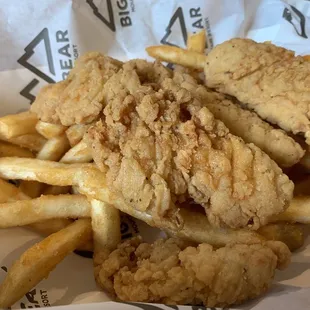 Chicken tenders for $9.50