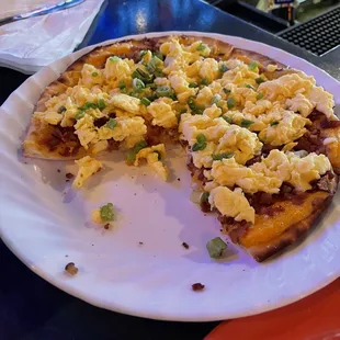 Brunch pizza