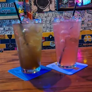 Long Island and cherry limeade