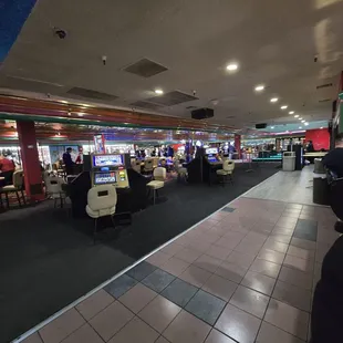 Casinos floor